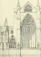 An illustration from A history of Gothic art in England (1900)