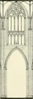An illustration from A history of Gothic art in England (1900)
