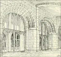 An illustration from A history of Gothic art in England (1900)