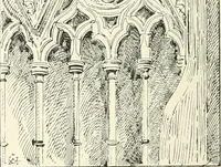 An illustration from A history of Gothic art in England (1900)