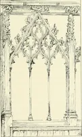 An illustration from A history of Gothic art in England (1900)