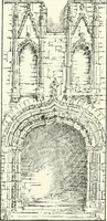 An illustration from A history of Gothic art in England (1900)