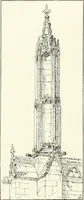 An illustration from A history of Gothic art in England (1900)