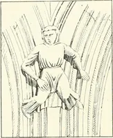 An illustration from A history of Gothic art in England (1900)