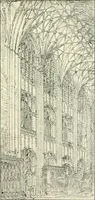 An illustration from A history of Gothic art in England (1900)