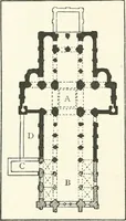 An illustration from A history of Gothic art in England (1900)