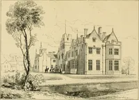 An illustration from A history of the Gothic revival : an attempt to show how the taste for mediæval architecture, which lingered in England during the two last centuries, has since been encouraged and developed (1872)