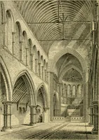 An illustration from A history of the Gothic revival : an attempt to show how the taste for mediæval architecture, which lingered in England during the two last centuries, has since been encouraged and developed (1872)