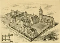 An illustration from A history of the Gothic revival : an attempt to show how the taste for mediæval architecture, which lingered in England during the two last centuries, has since been encouraged and developed (1872)