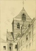 An illustration from A history of the Gothic revival : an attempt to show how the taste for mediæval architecture, which lingered in England during the two last centuries, has since been encouraged and developed (1872)