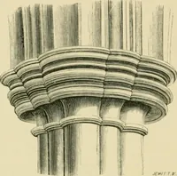 An illustration from A history of the Gothic revival : an attempt to show how the taste for mediæval architecture, which lingered in England during the two last centuries, has since been encouraged and developed (1872)
