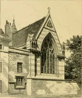 An illustration from A history of the Gothic revival : an attempt to show how the taste for mediæval architecture, which lingered in England during the two last centuries, has since been encouraged and developed (1872)