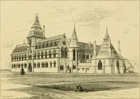 An illustration from A history of the Gothic revival : an attempt to show how the taste for mediæval architecture, which lingered in England during the two last centuries, has since been encouraged and developed (1872)