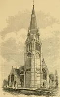 An illustration from A history of the Gothic revival : an attempt to show how the taste for mediæval architecture, which lingered in England during the two last centuries, has since been encouraged and developed (1872)
