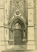 An illustration from A history of the Gothic revival : an attempt to show how the taste for mediæval architecture, which lingered in England during the two last centuries, has since been encouraged and developed (1872)