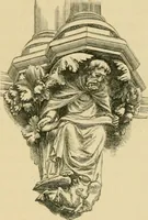 An illustration from A history of the Gothic revival : an attempt to show how the taste for mediæval architecture, which lingered in England during the two last centuries, has since been encouraged and developed (1872)