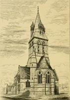 An illustration from A history of the Gothic revival : an attempt to show how the taste for mediæval architecture, which lingered in England during the two last centuries, has since been encouraged and developed (1872)