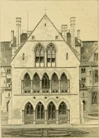 An illustration from A history of the Gothic revival : an attempt to show how the taste for mediæval architecture, which lingered in England during the two last centuries, has since been encouraged and developed (1872)