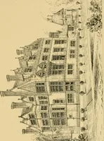 An illustration from A history of the Gothic revival : an attempt to show how the taste for mediæval architecture, which lingered in England during the two last centuries, has since been encouraged and developed (1872)