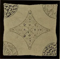 An illustration from A history of hand-made lace : Dealing with the origin of lace, the growth of the great lace centres, the mode of manufacture, the methods of distinguishing and the care of various kinds of lace ... (1900)