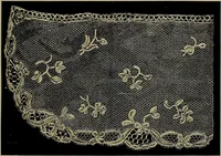 An illustration from A history of hand-made lace : Dealing with the origin of lace, the growth of the great lace centres, the mode of manufacture, the methods of distinguishing and the care of various kinds of lace ... (1900)