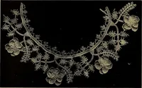 An illustration from A history of hand-made lace : Dealing with the origin of lace, the growth of the great lace centres, the mode of manufacture, the methods of distinguishing and the care of various kinds of lace ... (1900)