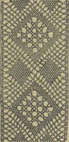 An illustration from A history of hand-made lace : Dealing with the origin of lace, the growth of the great lace centres, the mode of manufacture, the methods of distinguishing and the care of various kinds of lace ... (1900)