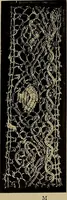 An illustration from A history of hand-made lace : Dealing with the origin of lace, the growth of the great lace centres, the mode of manufacture, the methods of distinguishing and the care of various kinds of lace ... (1900)