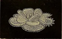 An illustration from A history of hand-made lace : Dealing with the origin of lace, the growth of the great lace centres, the mode of manufacture, the methods of distinguishing and the care of various kinds of lace ... (1900)