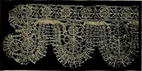 An illustration from A history of hand-made lace : Dealing with the origin of lace, the growth of the great lace centres, the mode of manufacture, the methods of distinguishing and the care of various kinds of lace ... (1900)