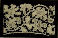 An illustration from A history of hand-made lace : Dealing with the origin of lace, the growth of the great lace centres, the mode of manufacture, the methods of distinguishing and the care of various kinds of lace ... (1900)