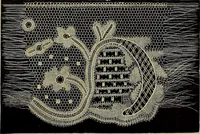 An illustration from A history of hand-made lace : Dealing with the origin of lace, the growth of the great lace centres, the mode of manufacture, the methods of distinguishing and the care of various kinds of lace ... (1900)