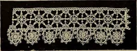 An illustration from A history of hand-made lace : Dealing with the origin of lace, the growth of the great lace centres, the mode of manufacture, the methods of distinguishing and the care of various kinds of lace ... (1900)