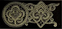 An illustration from A history of hand-made lace : Dealing with the origin of lace, the growth of the great lace centres, the mode of manufacture, the methods of distinguishing and the care of various kinds of lace ... (1900)