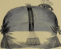 An illustration from A history of hand-made lace : Dealing with the origin of lace, the growth of the great lace centres, the mode of manufacture, the methods of distinguishing and the care of various kinds of lace ... (1900)