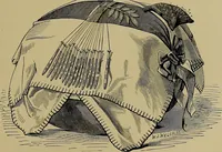 An illustration from A history of hand-made lace : Dealing with the origin of lace, the growth of the great lace centres, the mode of manufacture, the methods of distinguishing and the care of various kinds of lace ... (1900)