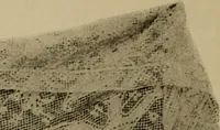 An illustration from A history of hand-made lace : Dealing with the origin of lace, the growth of the great lace centres, the mode of manufacture, the methods of distinguishing and the care of various kinds of lace ... (1900)