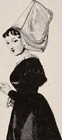 An illustration from A history of hand-made lace : dealing with the origin of lace, the growth of the great lace centres, the mode of manufacture, the methods of distinguishing and the care of various kinds of lace (1900)