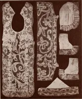 An illustration from A history of hand-made lace : dealing with the origin of lace, the growth of the great lace centres, the mode of manufacture, the methods of distinguishing and the care of various kinds of lace (1900)