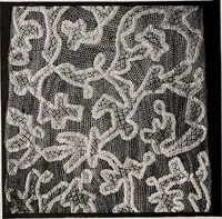 An illustration from A history of hand-made lace : dealing with the origin of lace, the growth of the great lace centres, the mode of manufacture, the methods of distinguishing and the care of various kinds of lace (1900)