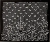 An illustration from A history of hand-made lace : dealing with the origin of lace, the growth of the great lace centres, the mode of manufacture, the methods of distinguishing and the care of various kinds of lace (1900)