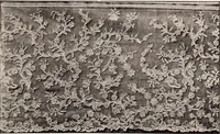 An illustration from A history of hand-made lace : dealing with the origin of lace, the growth of the great lace centres, the mode of manufacture, the methods of distinguishing and the care of various kinds of lace (1900)