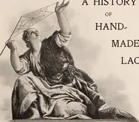 An illustration from A history of hand-made lace : dealing with the origin of lace, the growth of the great lace centres, the mode of manufacture, the methods of distinguishing and the care of various kinds of lace (1900)