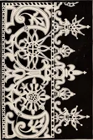 An illustration from A history of hand-made lace : dealing with the origin of lace, the growth of the great lace centres, the mode of manufacture, the methods of distinguishing and the care of various kinds of lace (1900)