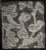 An illustration from A history of hand-made lace : dealing with the origin of lace, the growth of the great lace centres, the mode of manufacture, the methods of distinguishing and the care of various kinds of lace (1900)