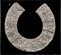 An illustration from A history of hand-made lace : dealing with the origin of lace, the growth of the great lace centres, the mode of manufacture, the methods of distinguishing and the care of various kinds of lace (1900)