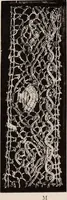 An illustration from A history of hand-made lace : dealing with the origin of lace, the growth of the great lace centres, the mode of manufacture, the methods of distinguishing and the care of various kinds of lace (1900)