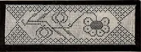 An illustration from A history of hand-made lace : dealing with the origin of lace, the growth of the great lace centres, the mode of manufacture, the methods of distinguishing and the care of various kinds of lace (1900)