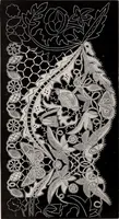 An illustration from A history of hand-made lace : dealing with the origin of lace, the growth of the great lace centres, the mode of manufacture, the methods of distinguishing and the care of various kinds of lace (1900)