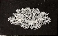 An illustration from A history of hand-made lace : dealing with the origin of lace, the growth of the great lace centres, the mode of manufacture, the methods of distinguishing and the care of various kinds of lace (1900)